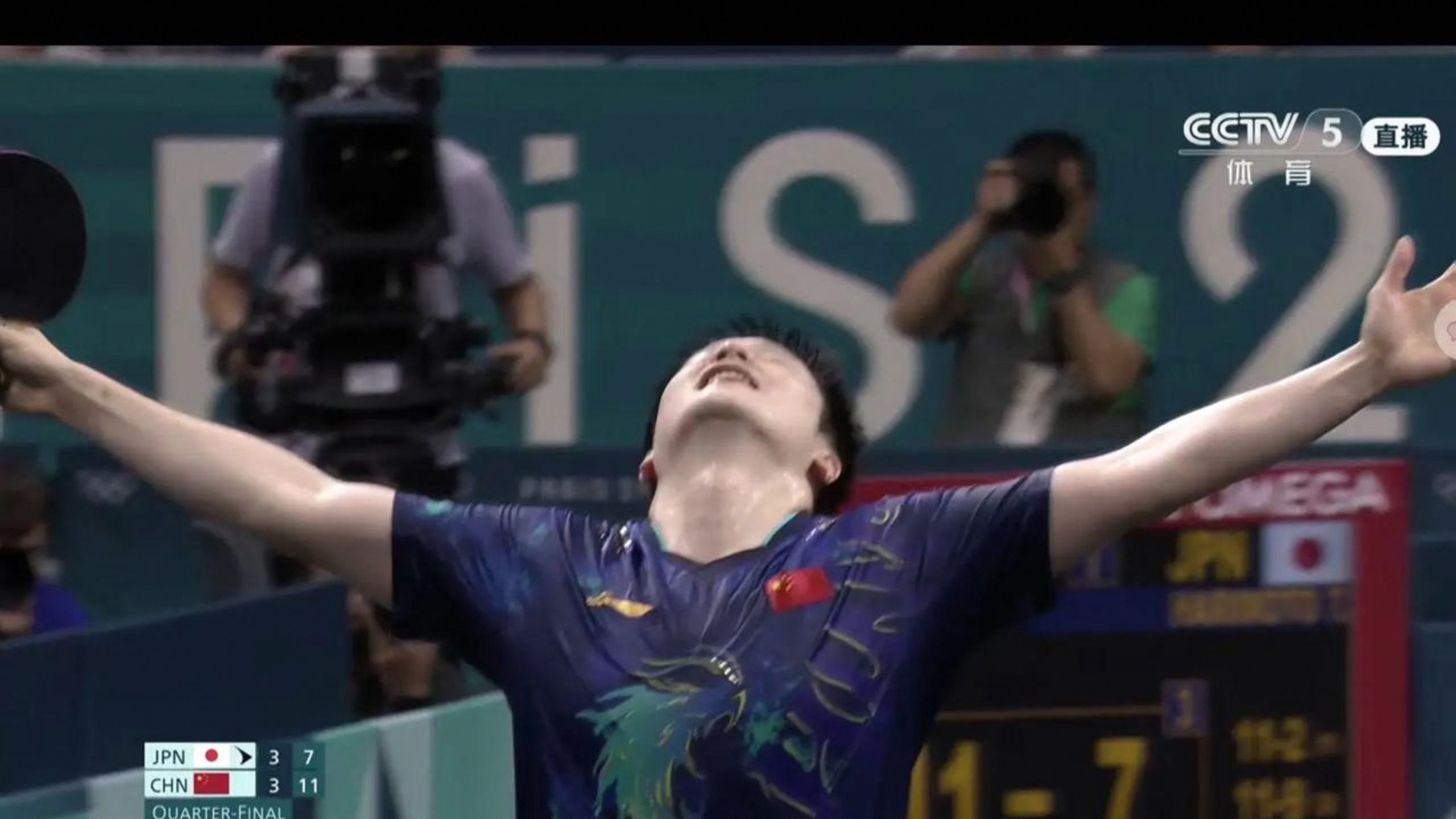 德国队碾压法国队,张本智和惊艳四座 德国队碾压法国队,张本智和惊艳四座